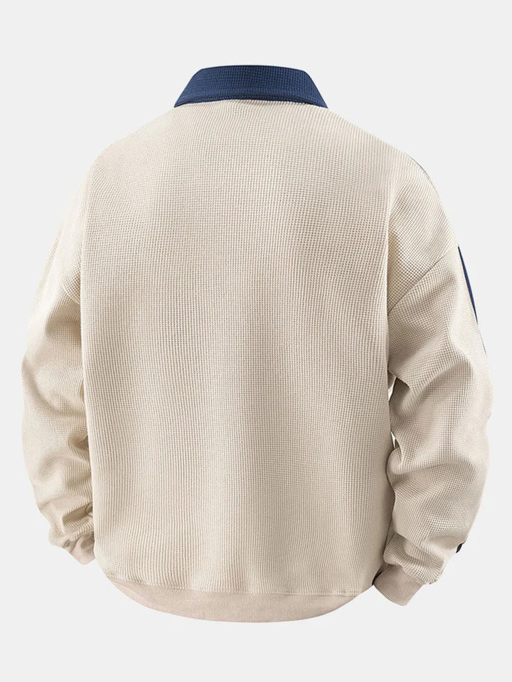 CK™ Contrasterende trui met rits